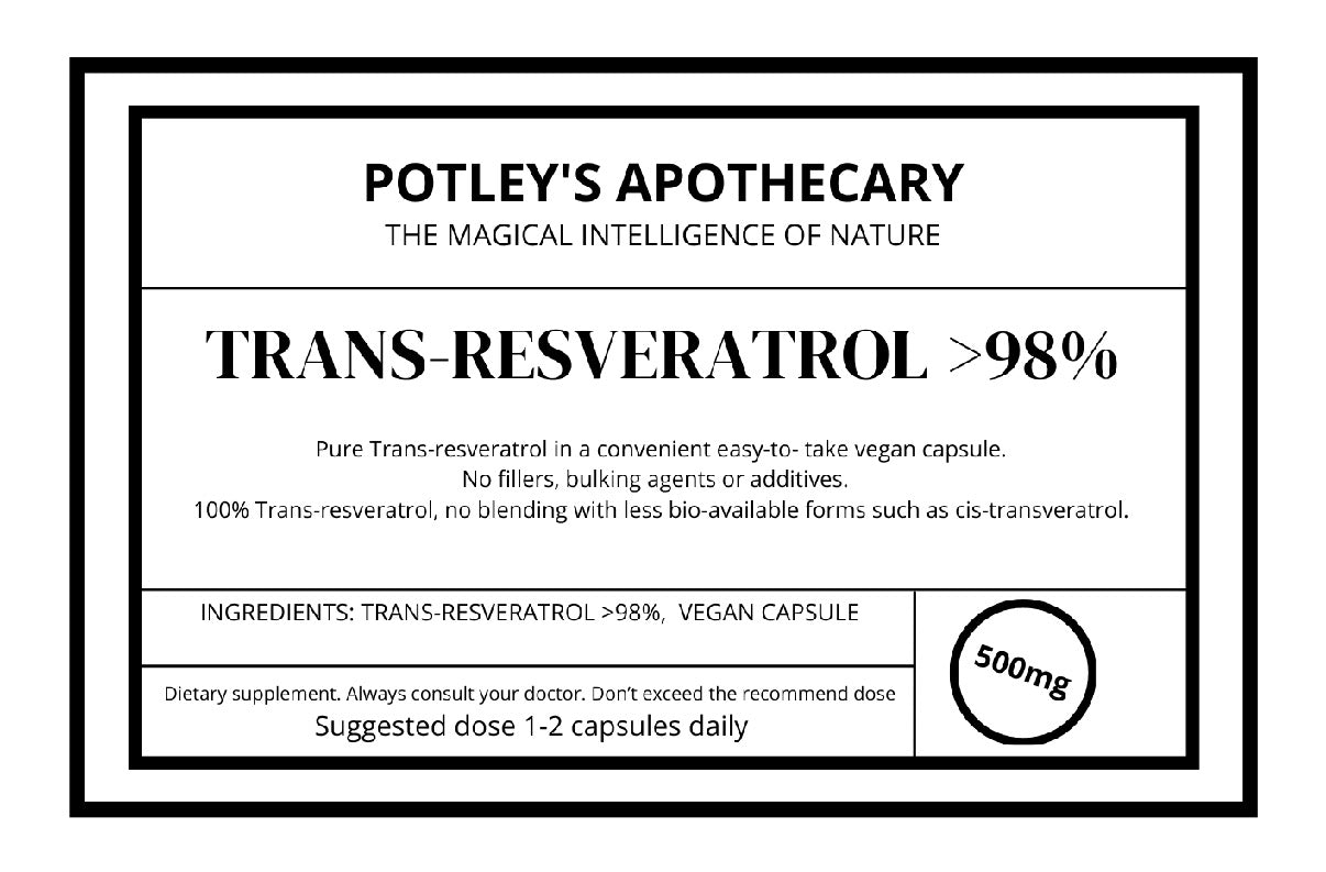 Trans-Resveratrol 98% Capsules