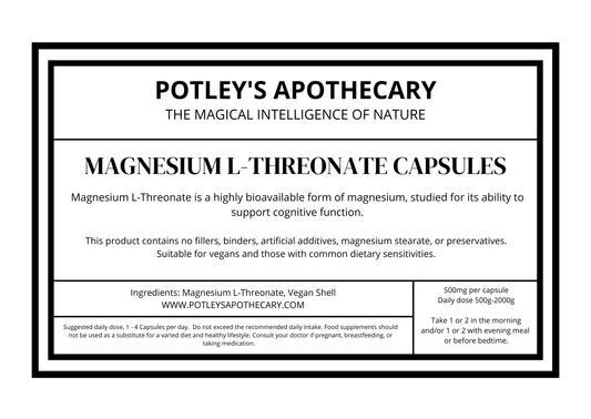 Magnesium L Threonate Capsules