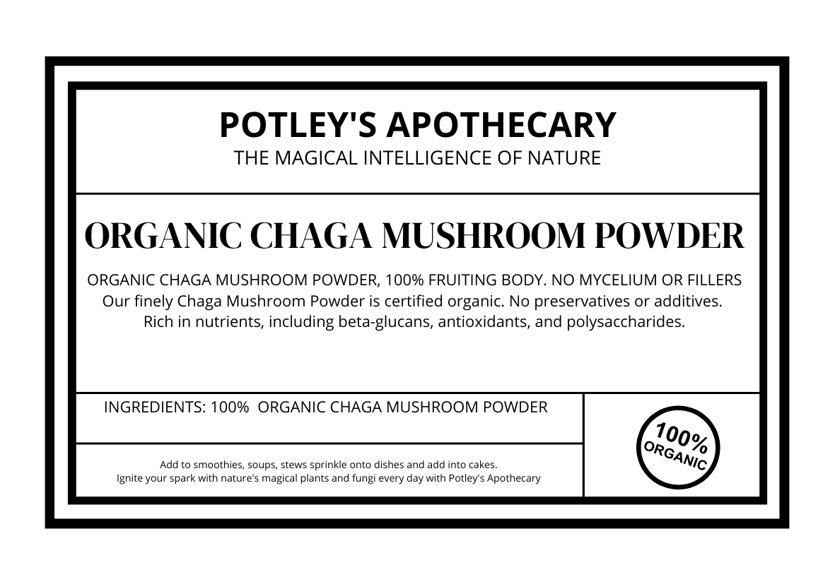 Organic Wild Siberian Chaga Mushroom Powder